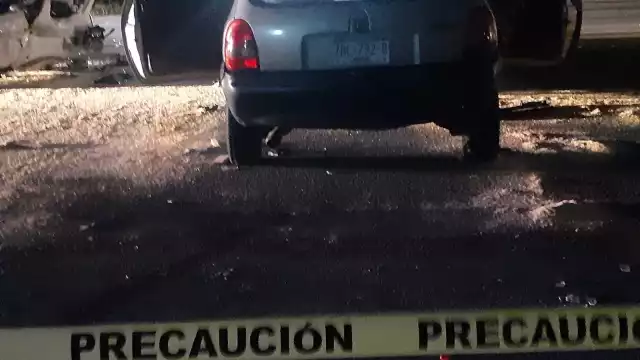 Después del accidente, el párroco que viajava en uno de los autos fue hospitalizado por quedar en shock y sufriendo lesiones menores