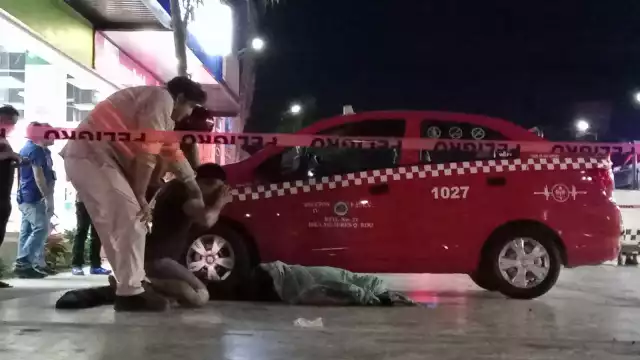 Al hombre lo ultimaron hace unos momentos