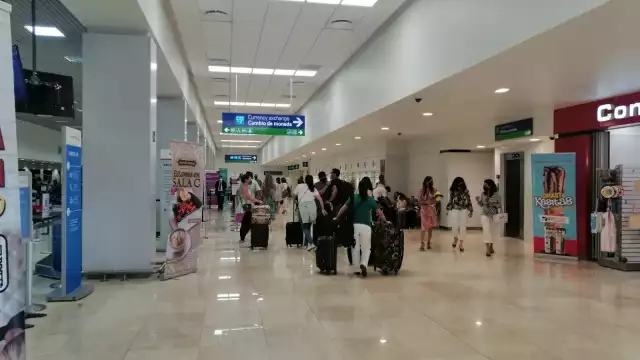 Los pasajeros llegaron de la CDMX