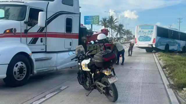 Los accidentes se reportaron en el bulevar Luis Donaldo Colosio