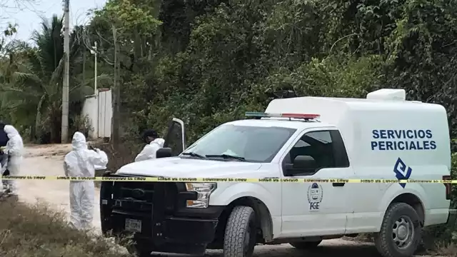 Restos humanos fueron encontrados dentro de bolsas en la localidad de Bonfil en Cancún