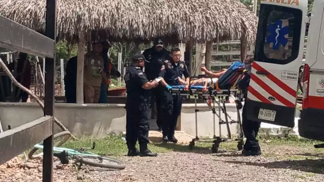El hombre fue herido por el animal en un rancho de Baca