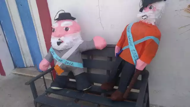 Los muñecos de año viejo son tradición en Yucatán