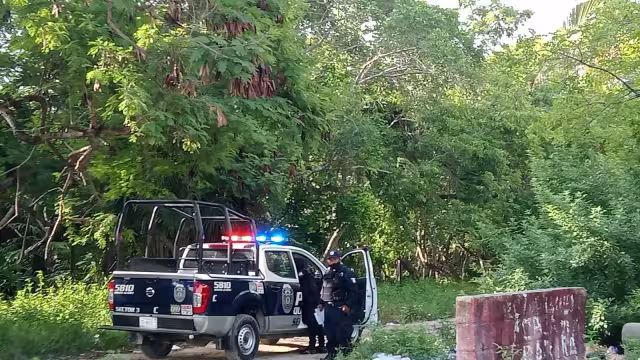 Al lugar llegaron elementos de la Policía Quintana Roo