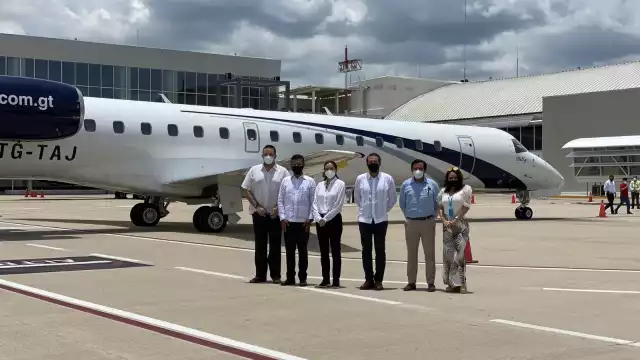 TAG Airlines indicó que el vuelo Flores-Cancún reforzará la llegada del turismo entre Guatemala y México