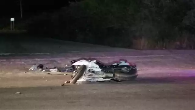 El motociclista fue trasladado con vida al hospital, pero finalmente falleció