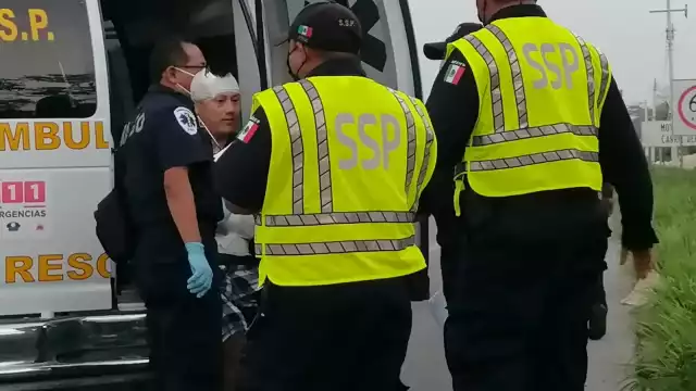 El motociclista derrapado en Yucatán sufrió varios golpes
