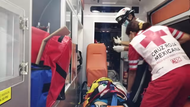 Los accidentes provocaron que los tripulantes de las motos tuvieran que ser trasladados a hospitales
