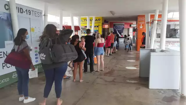 Según se informó, la Empresa Winjet canceló su cruce de las 12 del día y solo Ultramar tuvo su salida a las 11 horas