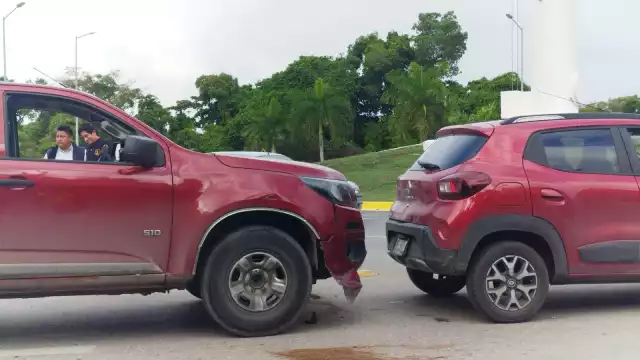 El accidente ocurrió en una hora pico