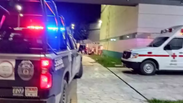 La joven tuvo que ser trasladada al hospital