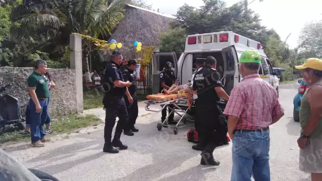 La menor tragó demasiada agua, causando que termine desmayada