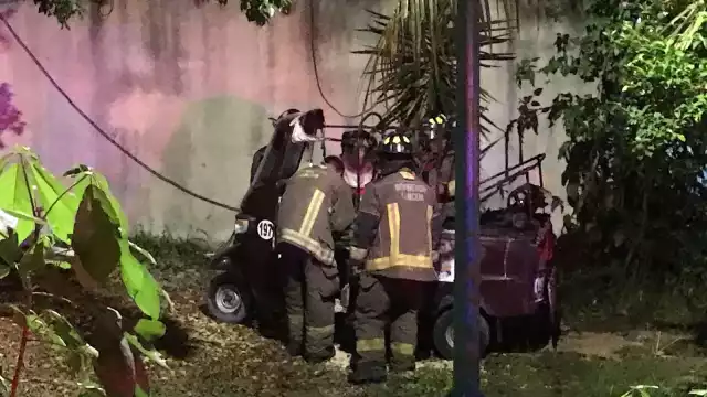 Bomberos atendieron el llamado por el incendio