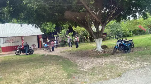 Autoridades acordonaron el área para el levantamiento del cuerpo