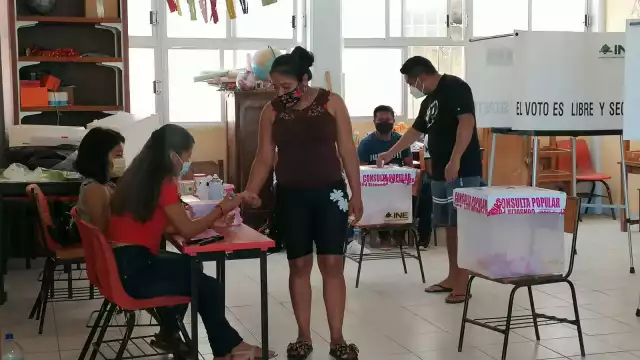 La participación de los mexicanos fue del 5.5 por ciento