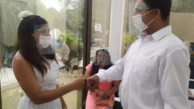 Una historia de amor en la que no importó la diferencia de edades terminó en boda en Tizimín