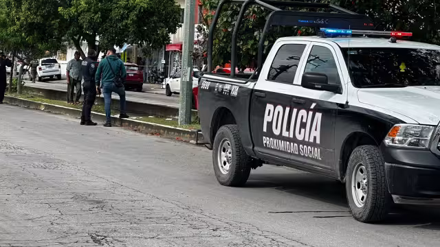 Balacera en la avenida Nichupté de Cancún