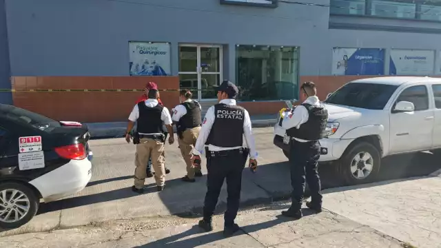 Autoridades acordonaron el área sin detener a los responsables