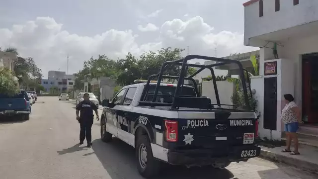 El operativo policiaco cubrió toda la colonia Tumben Chilam, entre otras colonias y fraccionamientos
