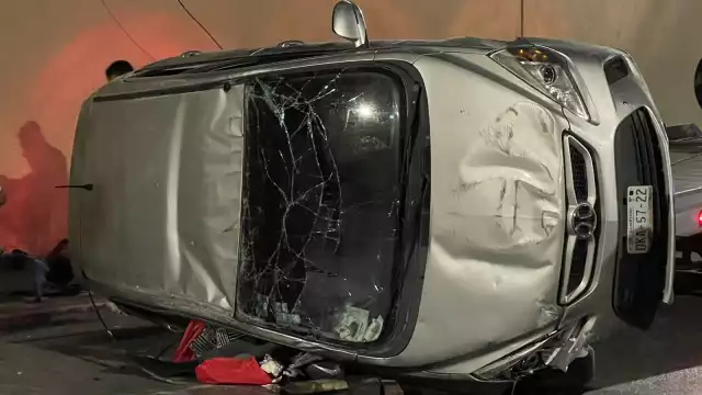 Autoridades de Campeche catalogaron el auto como pérdida total