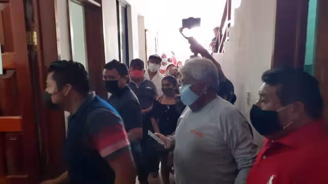 El Palacio Municipal de José María Morelos fue la sede para el protocolo de entrega-recepción de la Alcaldía de Sabán