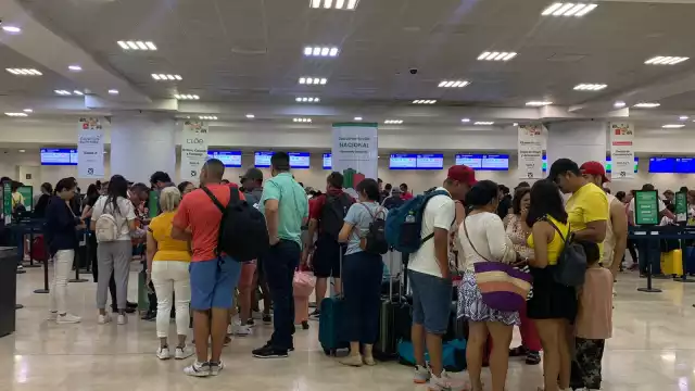 Se reportan 554 vuelos programados