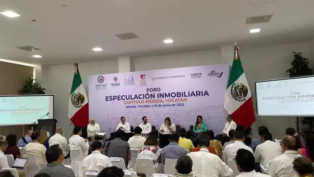 Yucatán es sede el Foro Especulación Inmobiliaria