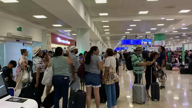 Aeropuerto de Cancún reportó 569 vuelos programados