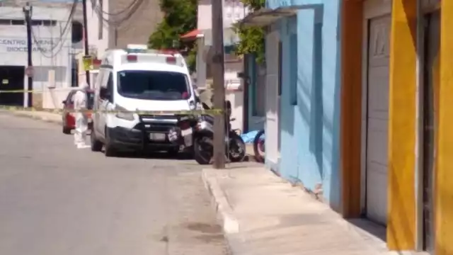 Juan A. N de 87 años, falleció en la calle 5 de la colonia el Carmelo durante el medio día del domingo