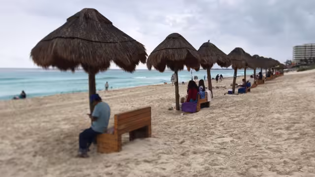 Se registran lluvias y hay clima nublado