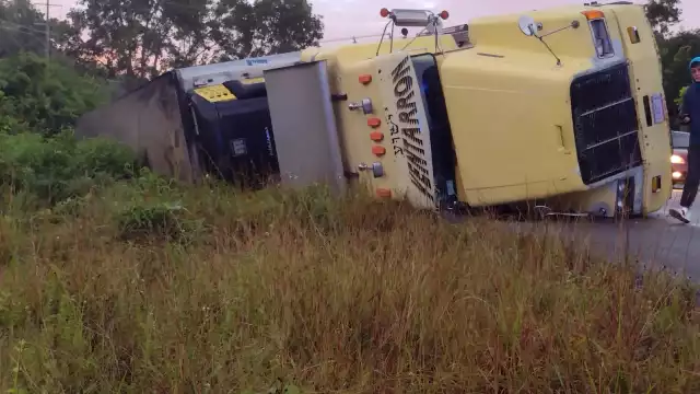 El conductor resultó con heridas leves