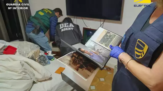 Esta operación internacional se saldó con la incautación de 30 toneladas de drogas