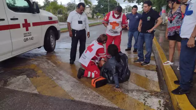 La mujer fue trasladada al hospital general de Felipe Carrillo Puerto