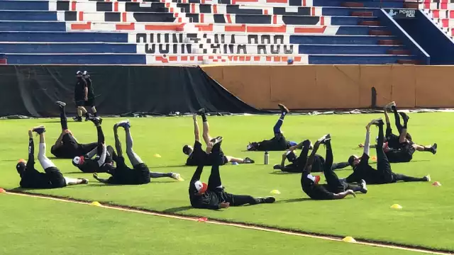 La novena trabaja para llegar en optimas condiciones a sus primeros partidos de exhibición en la Copa Maya y Liga del Sureste