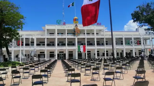 Carlos Joaquín prepara un evento masivo en el Palacio de Gobierno de Chetumal para el grito de Independencia