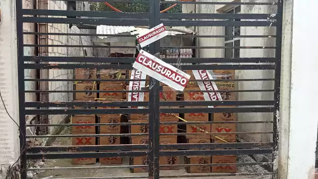 Clausuraron el lugar