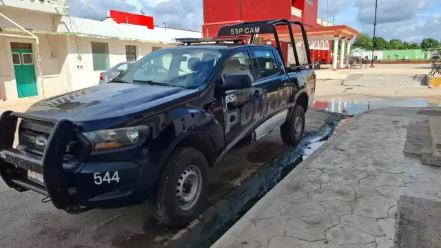 La Villa de Pomuch carece de ambulancia y la patrulla está dañada, obligando a los policías a patrullar a pie