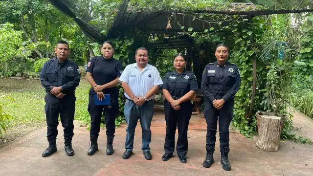 La CANACO de Bacalar firmó con SSC y la policía municipal el programa "Empresa Segura"