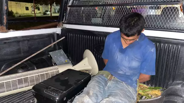 El hombre intentó escapar, pero fue detenido durante una persecución