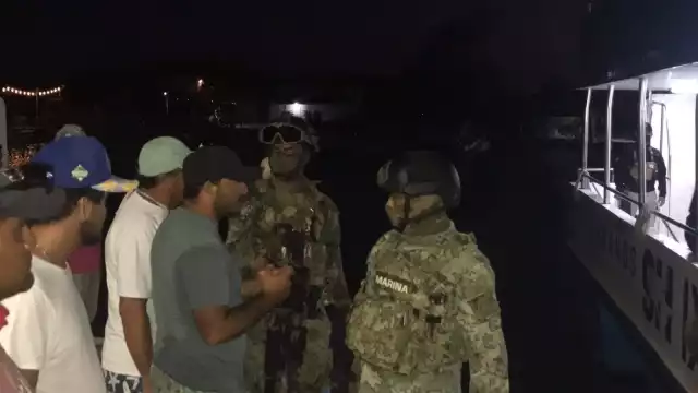 Los dos sujetos agredieron a un vendedor de cocos