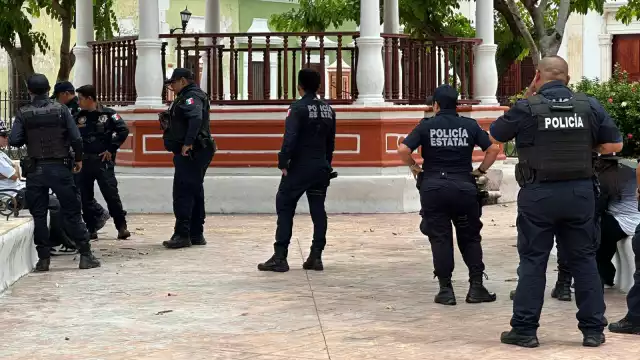 Menores redetenidos por consumir marihuana en el parque de Guadalupe, en Campeche