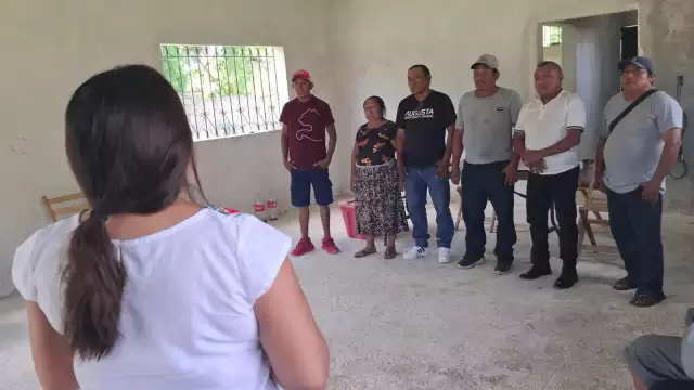 Ejidatarios de Santa Rosa, Tenabo, eligieron nuevo comisario ejidal.