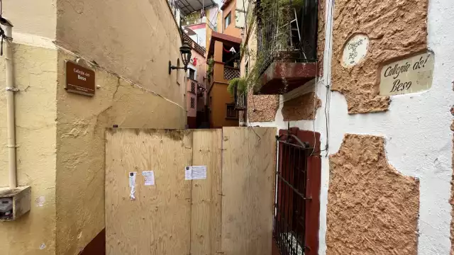 Se desconoce por cuánto tiempo permanecerá cerrado el Callejón del Beso