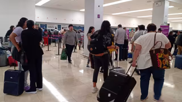 Son 88 vuelos de entrada y salida programados para este lunes desde Mérida