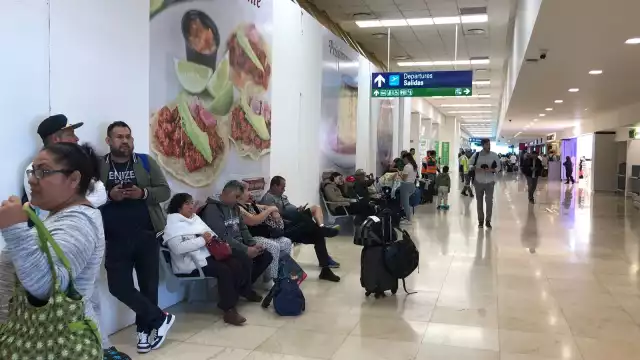 Se registra buena movilidad de pasajeros en el aeropuerto de Mérida este martes