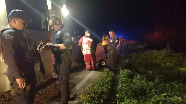 Afortunadamente en el camión sólo viajaba el conductor