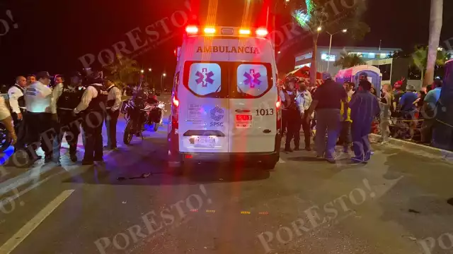 La mujer, al parecer, se atravesó sin precaución por su estado etílico. Se declaró estable, pero fue trasladada al Hospital General