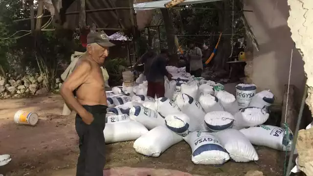 El excomisario Vicente Abnal Poot aseveró que la necesidad obliga a los campesinos a “regalar” su producción”