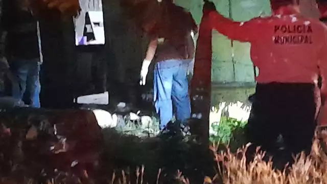 Las autoridades hicieron el levantamiento del cuerpo