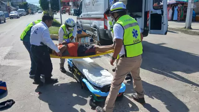 Zuko derrapa en triciclo y termina en el hospital